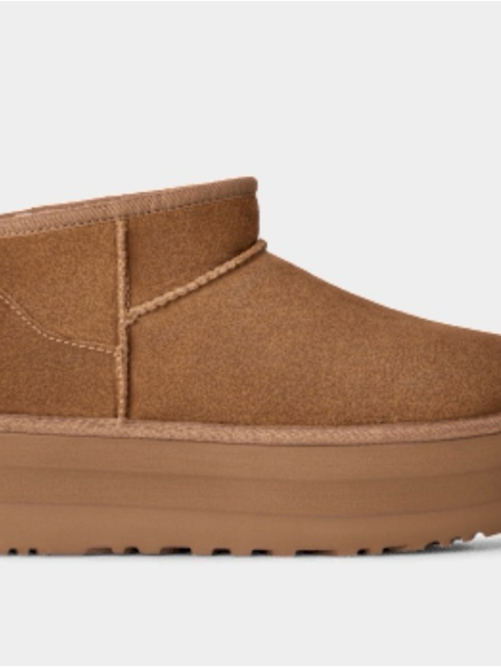 Classic Ultra Platform Mini Chestnut Brown Ugg Boot